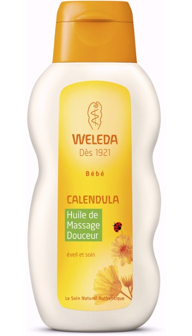 Huile massage weleda