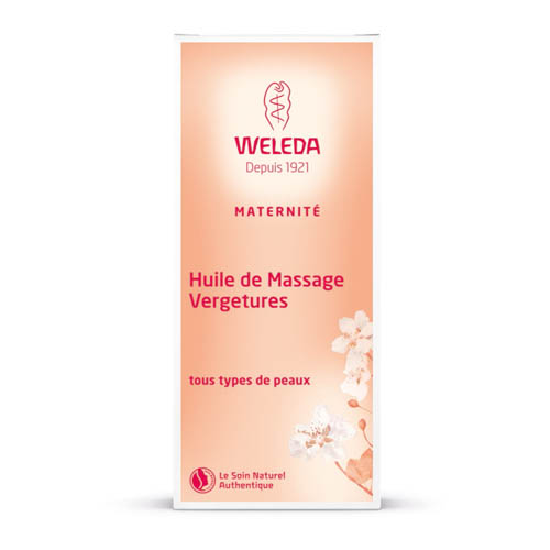 Weleda Huile de Massage Vergetures 100ml