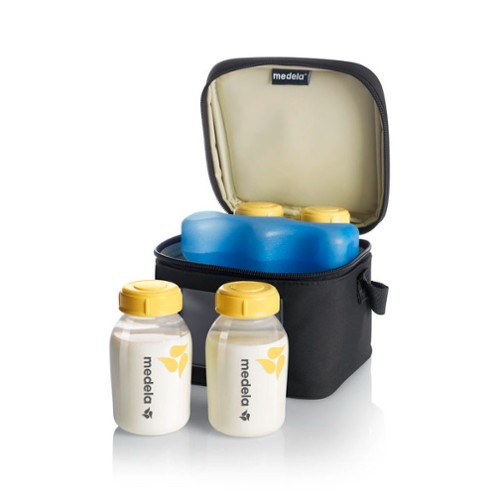 Medela-accessoeries-cooler-bag-open-bottles