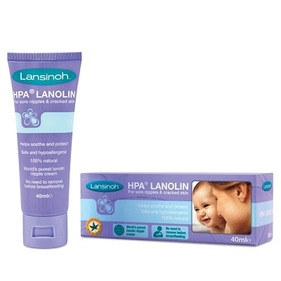 LANSINOH Crème de Soin pour Mamelons à la Lanoline 10ML