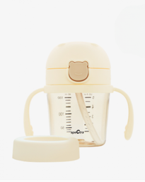 Gobelet à paille Spectra (150ml) - Beige